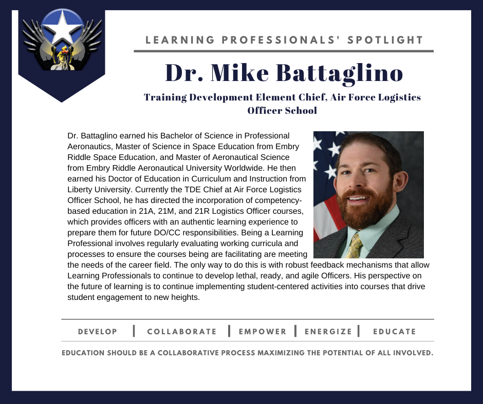 Learning Professionals Spotlight - Mike Battaglino